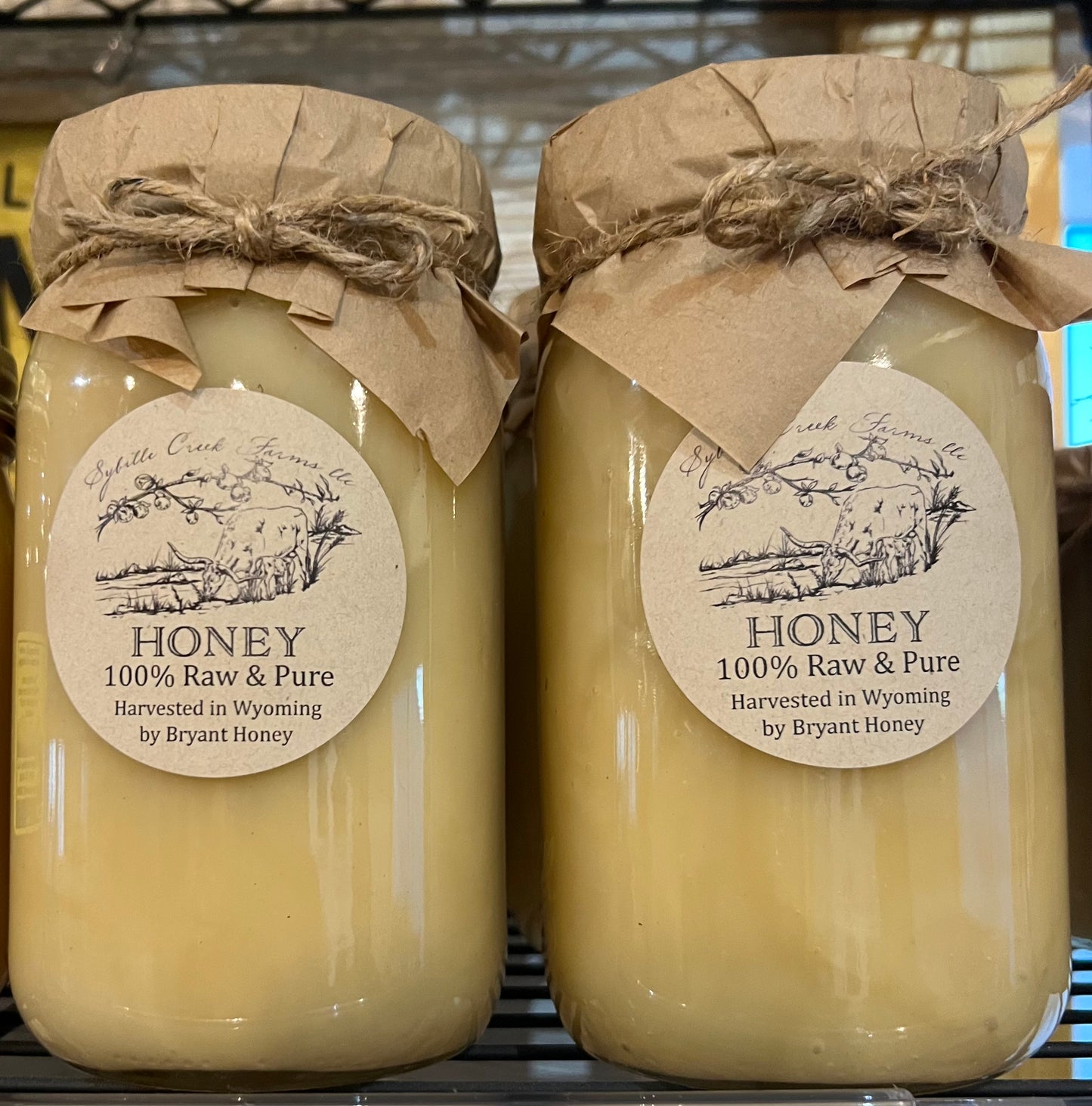 Raw Wyoming Honey